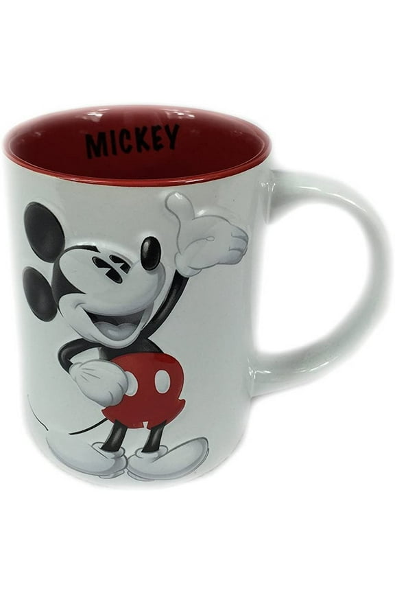 Jerry Leigh Disney Mickey Mouse 3D Tonal 14oz. Ceramic Mug