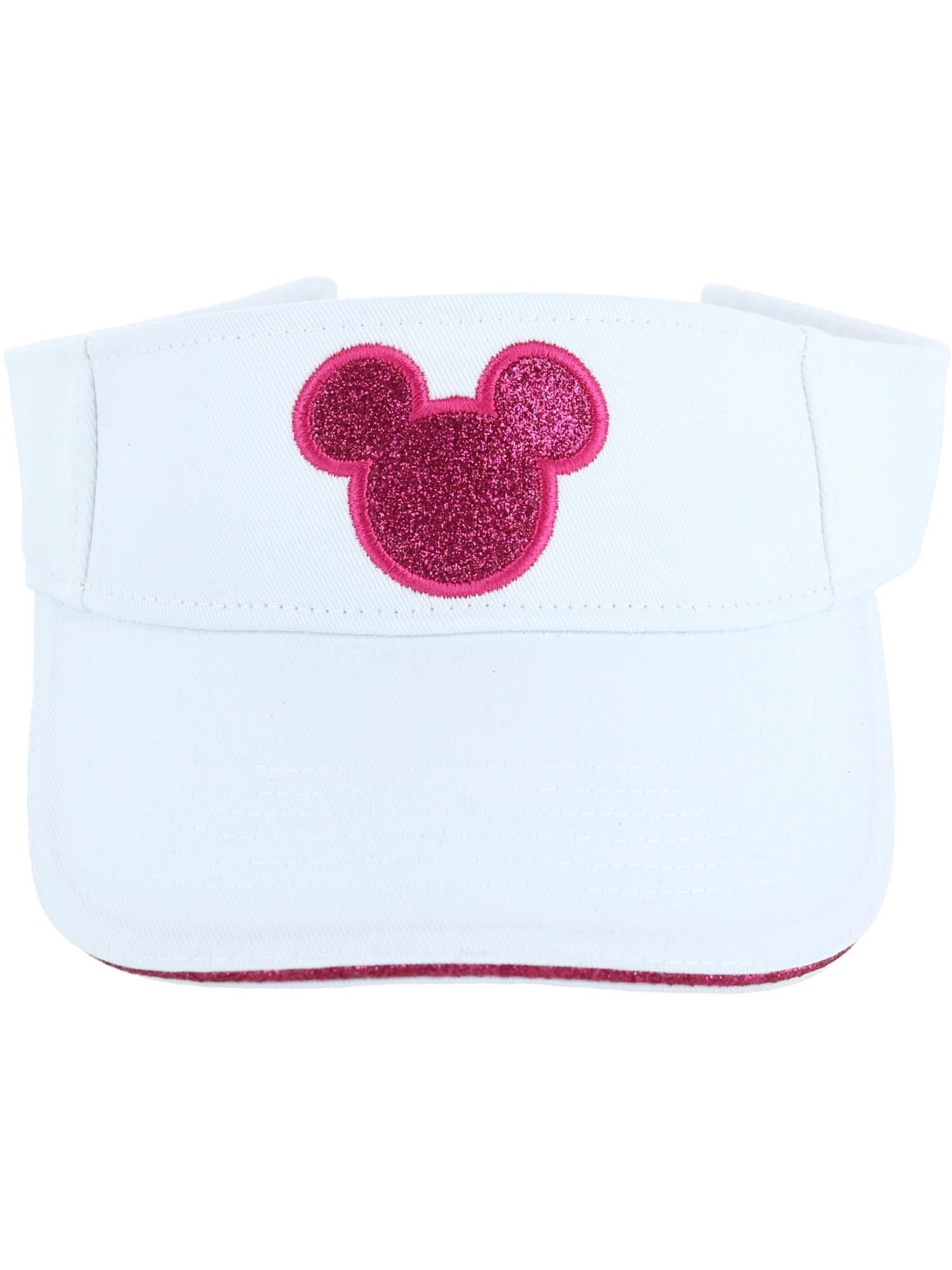 Jerry Leigh Disney Shimmer Mickey Mouse Sun Visor Women s