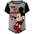 thumbnail image 1 of Disney My First Mickey Mouse Tee Infant Onesie, 12M-24M (Boy's), 1 of 4