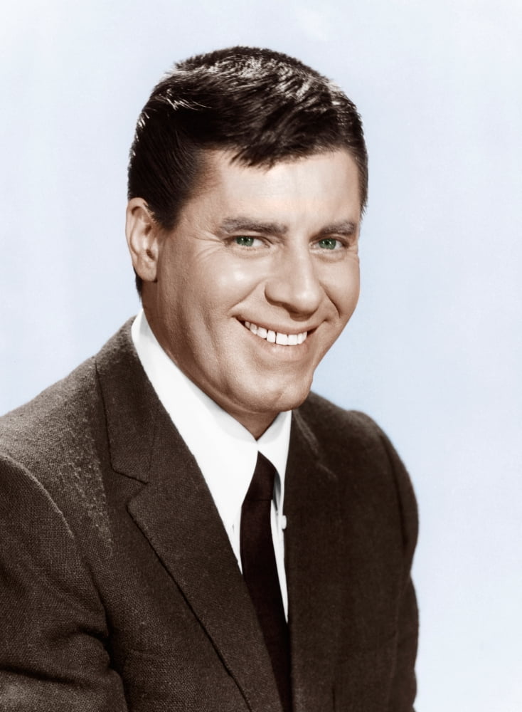 Jerry Lewis Canvas Art - (16 x 20)