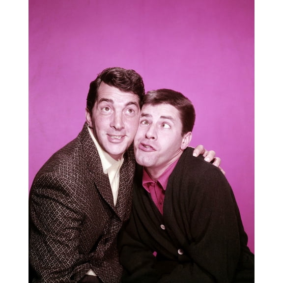 Jerry Lewis Dean Martin Goofy Rare Studio Pose 24X36 Classic Hollywood Poster