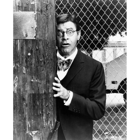 Jerry Lewis scared in glasses Photo Print (24 x 30)