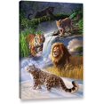 thumbnail image 1 of Jerry Lofaro "Big Cats" Gallery-Wrapped Canvas, 1 of 4
