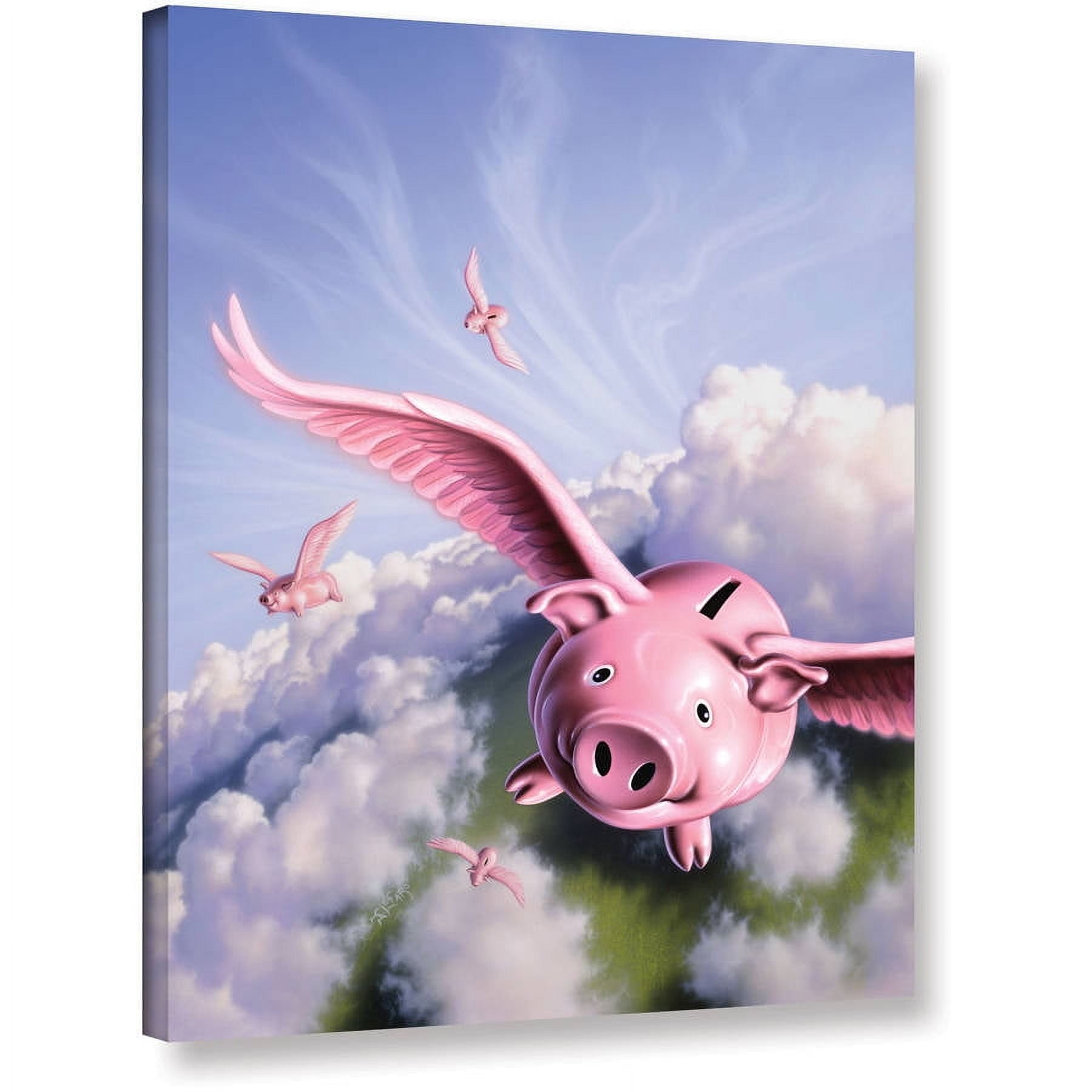 Jerry Lofaro "Piggies" Gallery-Wrapped Canvas