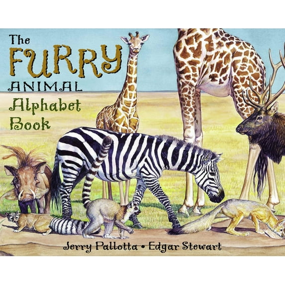 Jerry Pallotta's Alphabet Books: The Furry Animal Alphabet Book (Paperback)