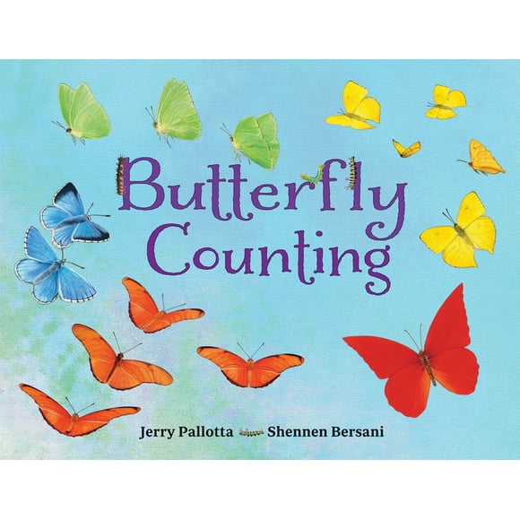 Jerry Pallotta's Counting Books: Butterfly Counting (Hardcover)
