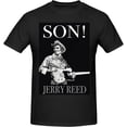 thumbnail image 1 of Jerry Reed Short Sleeve T-Shirt Classic Crew Neck Casual, 1 of 2
