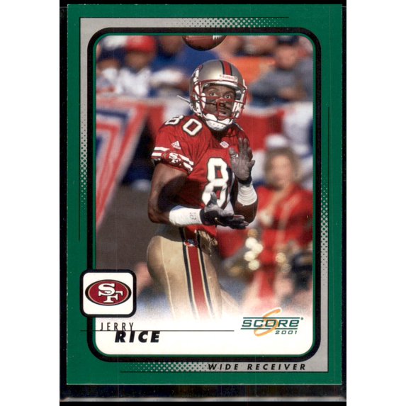 Jerry Rice #177 2001 Score