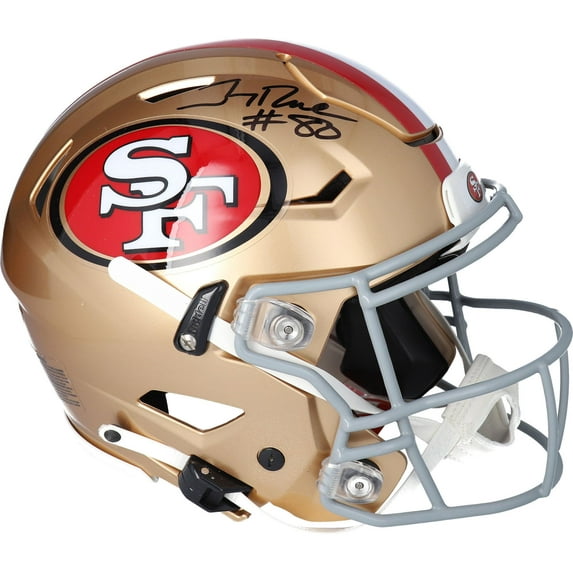 Jerry Rice San Francisco 49ers Autographed Riddell Speed Flex Authentic Helmet - Fanatics Authentic Certified