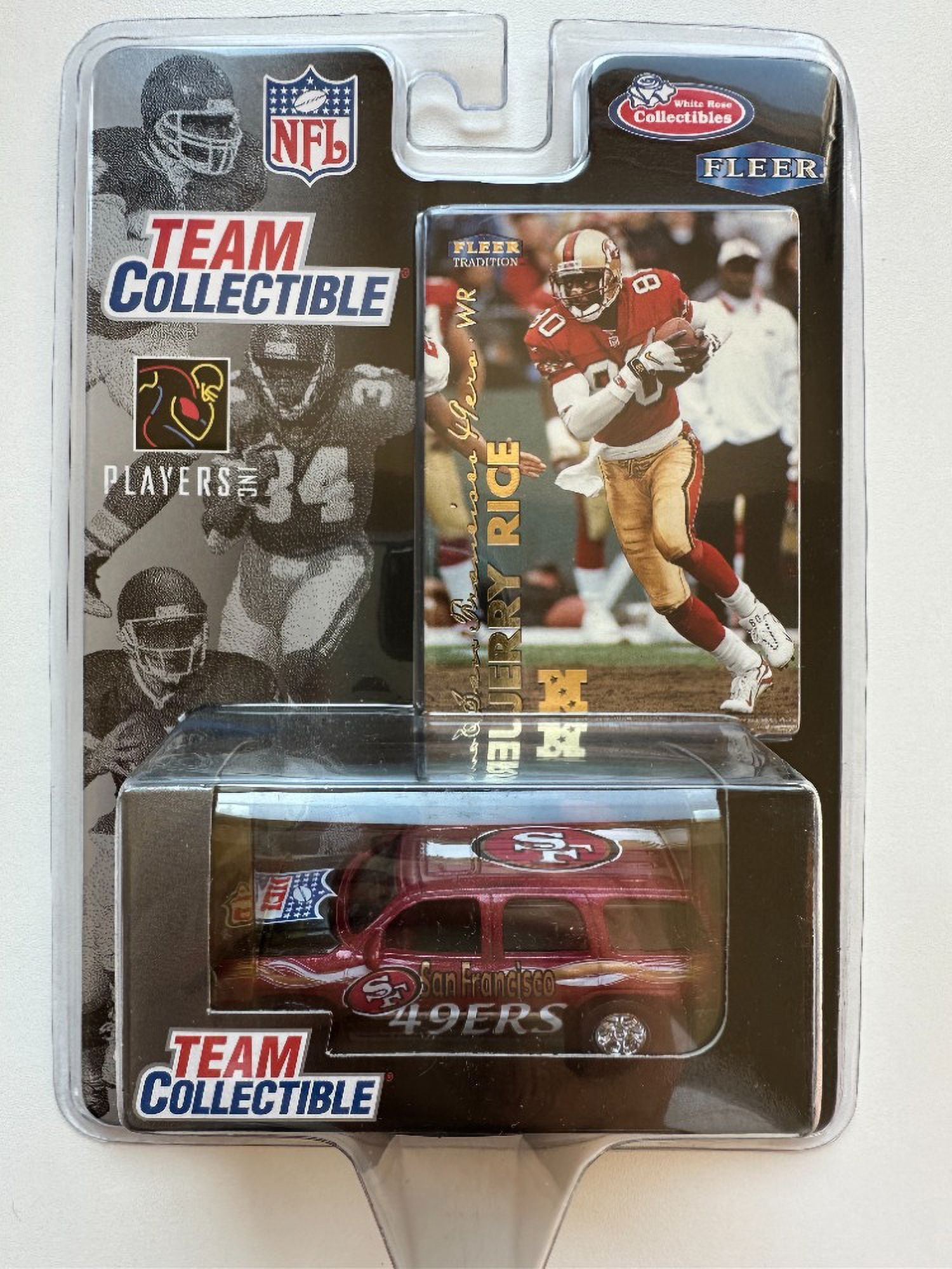 Jerry Rice San Francisco 49ers Team Collectible NFL GMC Yukon 1:58 Toy ...