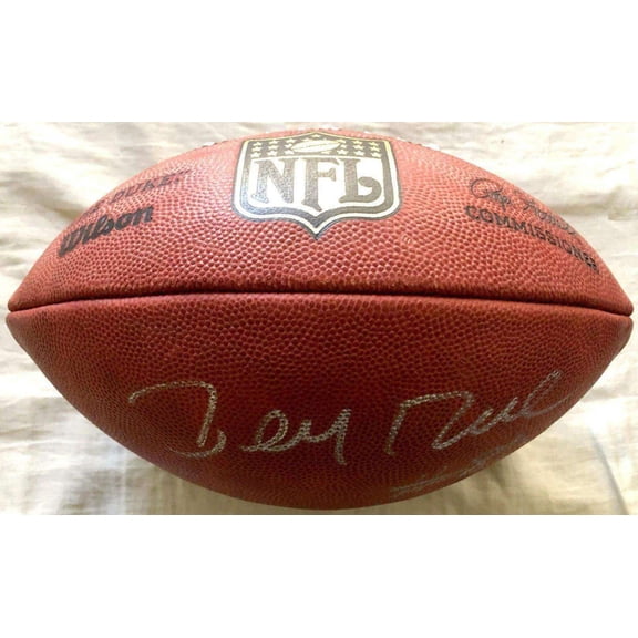 Jerry Rice autographed Wilson NFL Duke game leather football JSA 49ers