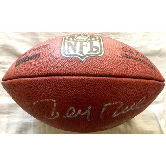 Jerry Rice autographed Wilson NFL Duke game leather football JSA 49ers