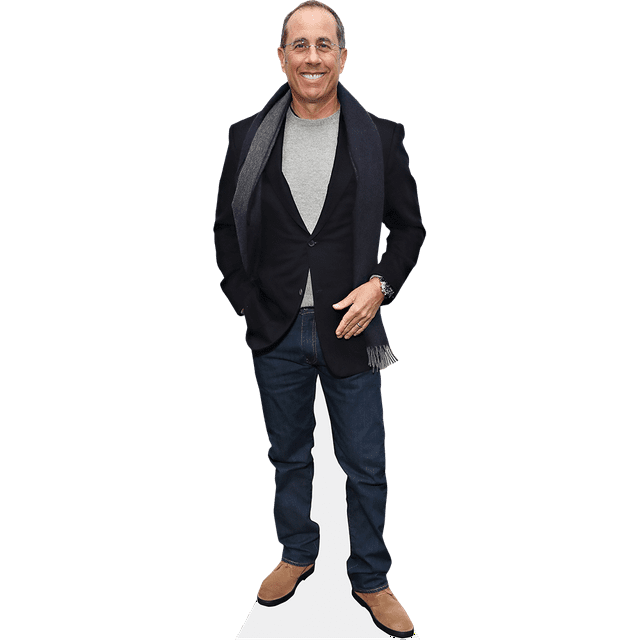 Jerry Seinfeld Scarf Mini Cardboard Cutout Standee