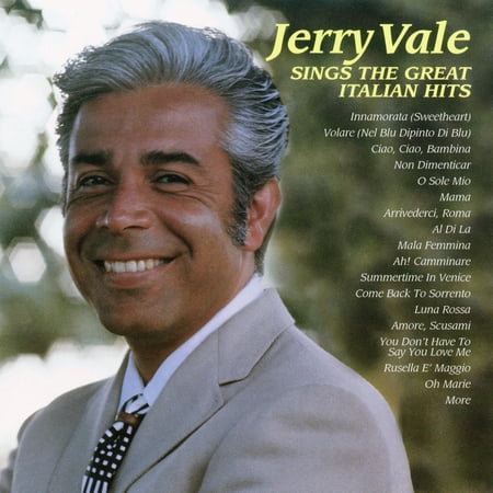 Jerry Vale - Jerry Vale Sings the Great Italian Hits - Music & Performance - CD