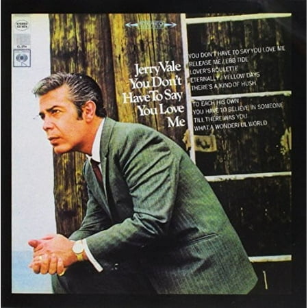 Jerry Vale - You Don't Have to Say You Love Me - Music & Performance - CD