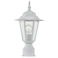 thumbnail image 1 of Jerry Waterproof Anti-Corrosion ETL Certified Light Post Lantern, Cast Aluminum, Textured White, 1 of 5