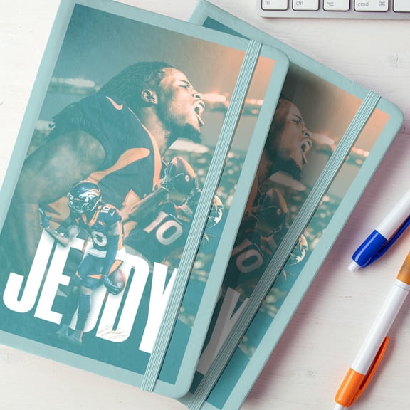 Jerry and Jeudy Custom Printed Notebook.