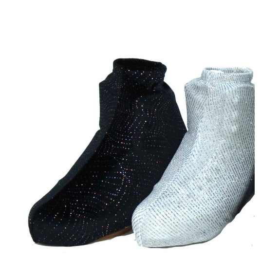 Jerry's 1224 Glitter Boot Covers (Size Adult, Black)