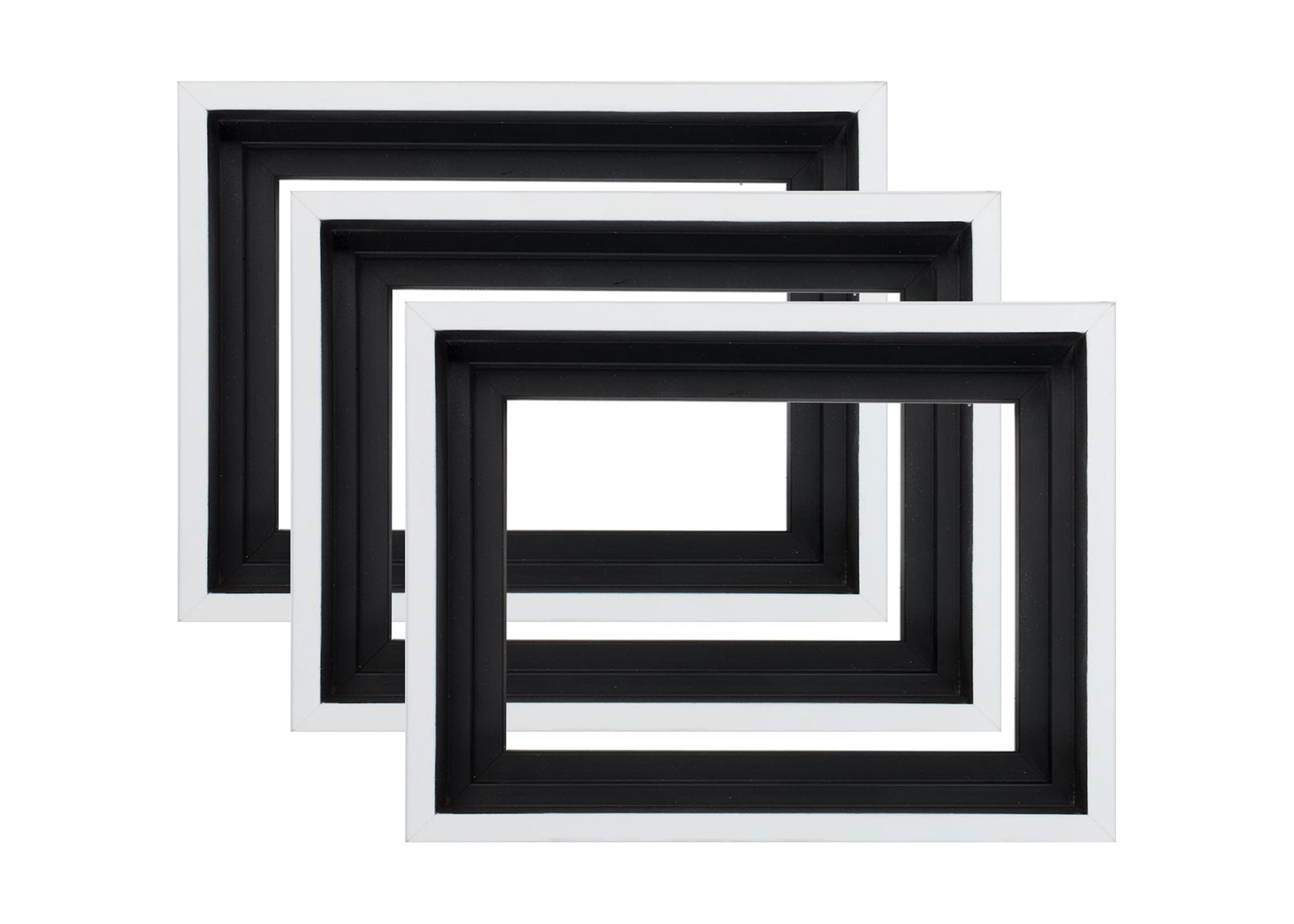 Distressed-White 4x4 6x6 Float Frame - 4x4