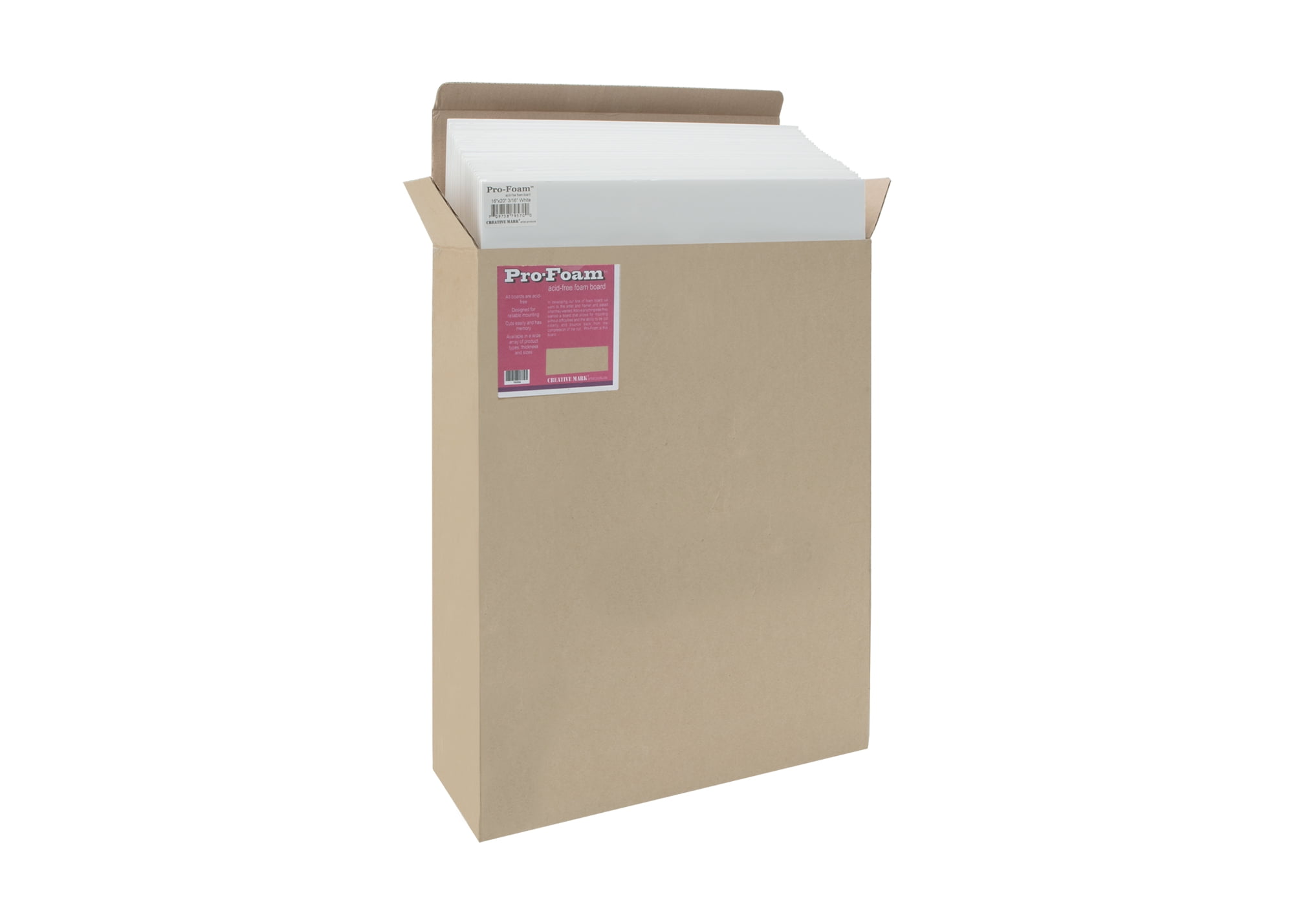 Jerry's Artarama AcidFree Foam Board Sheets for Artists and Framers 24