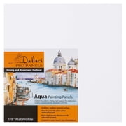 Jerrys Artarama Da Vinci Aqua Pro Panels - 12x12 - 1/8 Thick Rigid Watercolor Board with Acid-Free Surface, Clay-Infused Gesso, Ideal Watercolor Boards for Painting Mixed Media