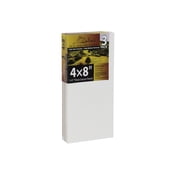 Jerrys Artarama Da Vinci Dual Sided Pro Panel Board - 3-Pack, 4x8" 6mm Deep Panels for Painting - Archival, Acid-Free Art Supplies - Ultra-Smooth & Medium Textured Paint Surfaces