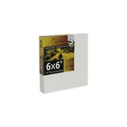 Jerrys Artarama Da Vinci Dual Sided Pro Panel Board - 3-Pack, 6x6" 6mm Deep Panels for Painting - Archival, Acid-Free Art Supplies - Ultra-Smooth & Medium Textured Paint Surfaces