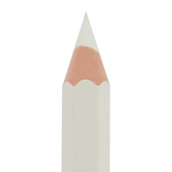 Jerry's Artarama Jumbo Jet Charcoal Pencil, 5.5mm Lead - Durable, Oversized Pencil for Sketching, Outlines & Technical Drawing, Perfect for Kindergarten & Art Enthusiasts - White