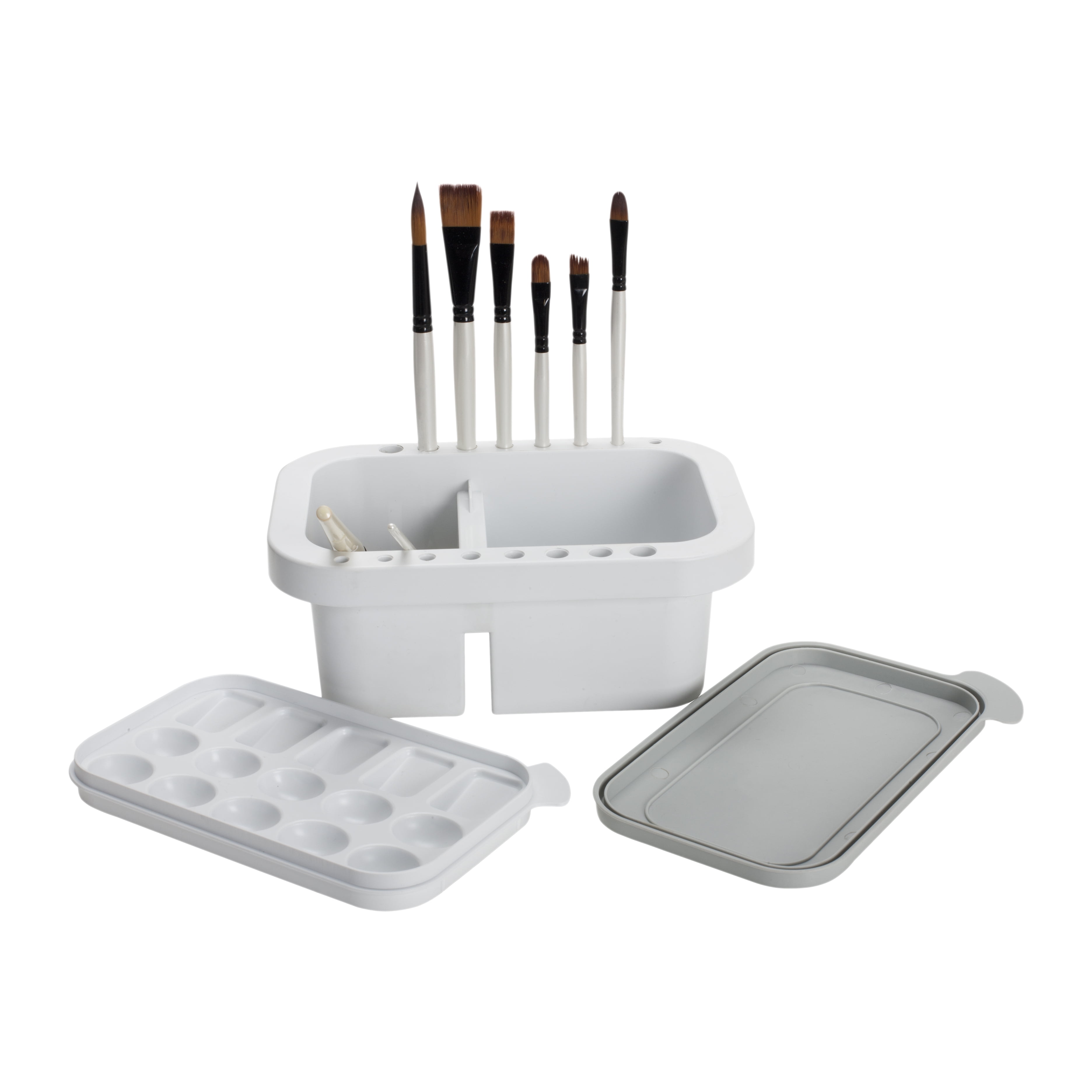 Jerry's Artarama Multipurpose Brush Washer and Basin with Palette