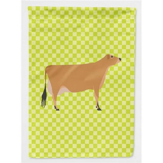 Jersey Cow Green Flag Garden Size