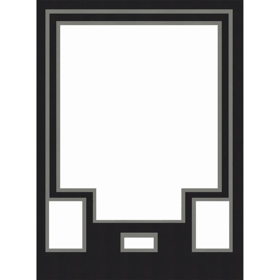 Jersey Display Case with Color Mat & Wall Mount, Shadow Box Frame with Photo Slots & Hardware Kit for Football Basketball Soccer Shirts (Black-Top & Silver-Base)