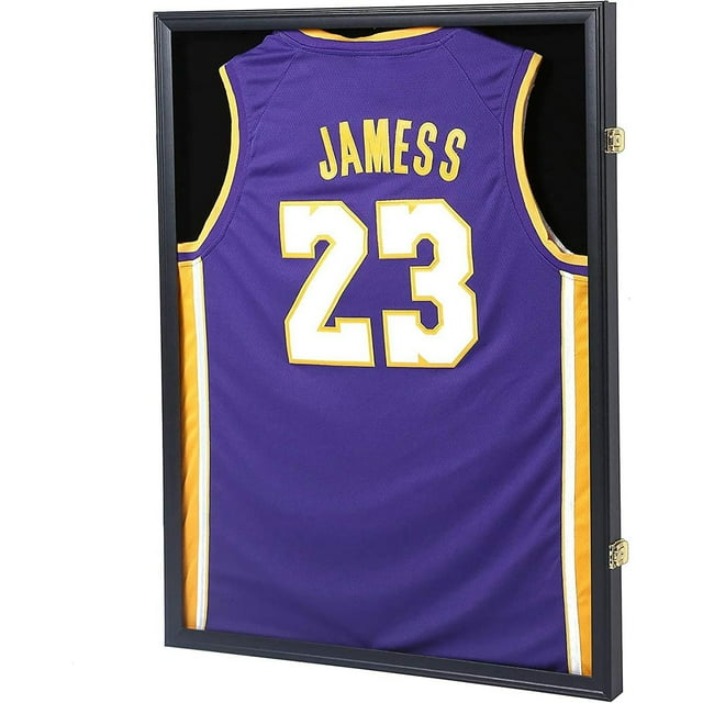 Jersey Display Frame CaseLarge Lockable Sports Jersey Frame Shadow Box