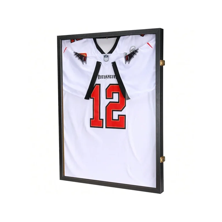 Jersey Frame Display Case Large Lockable Frames Shadow Box With UV