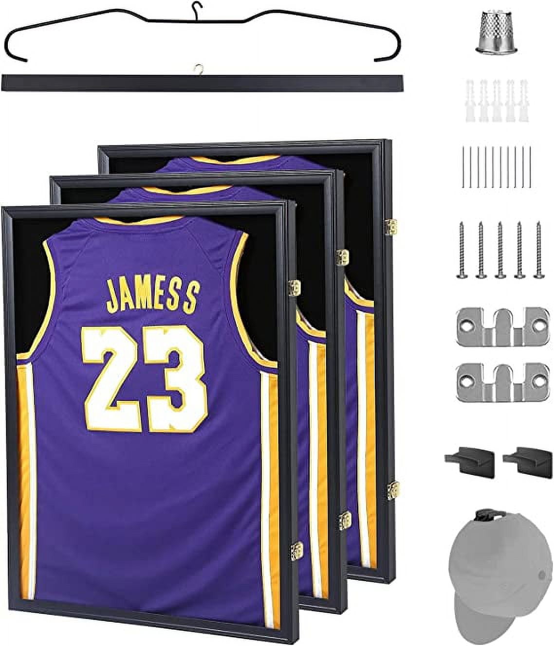 Nice C Large Shadow Box Jersey Frame Display Case, UV Protection ...