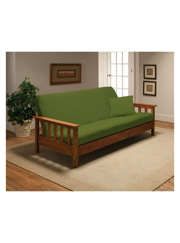 Jersey Futon Slipcover Lime