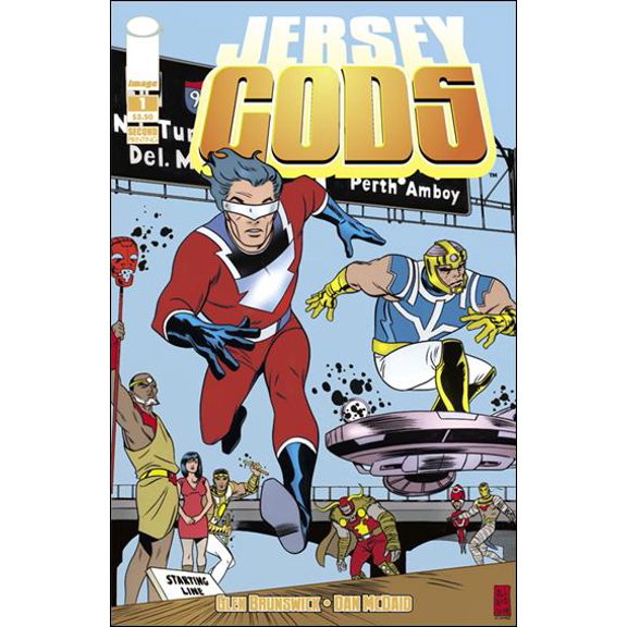 Jersey Gods #1 (2nd) VF ; Image Comic Book
