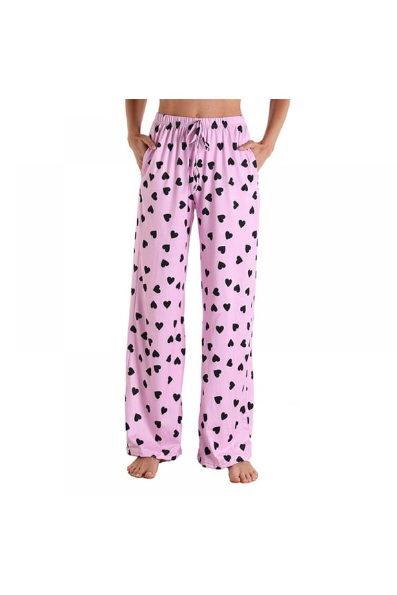 Jersey Knit Women Pajama Pants Sleepwear