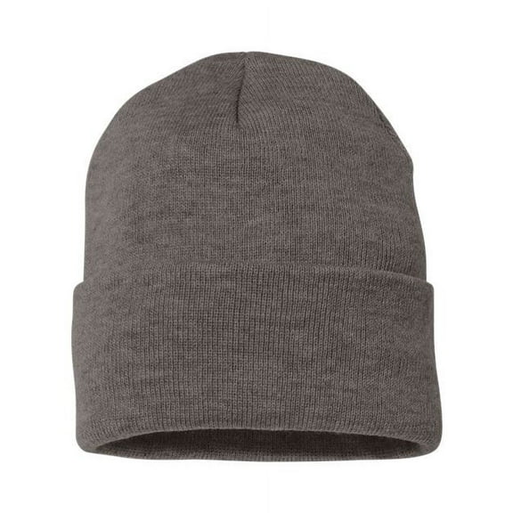Jersey Lined 12" Cuffed Beanie