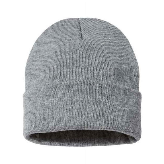 Jersey Lined 12" Cuffed Beanie