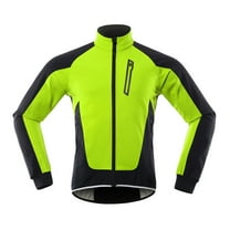Jersey Men Cycle Jacket Waterproof Windproof Thermal Fleece Bike Jersey   Riding Running Autumn Winter Jacket Coat