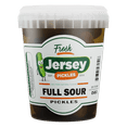 thumbnail image 1 of Jersey Pickles Full Sour Pickles, Traditional Fermented, Crunchy & Tangy, Classic Deli Taste, 1 of 2