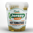 thumbnail image 1 of Jersey Pickles Hot Pickled Tomatoes with Spicy Jalapeno - Bold, Fiery Flavor, Crafted with Fresh Ingredients, 1 of 2