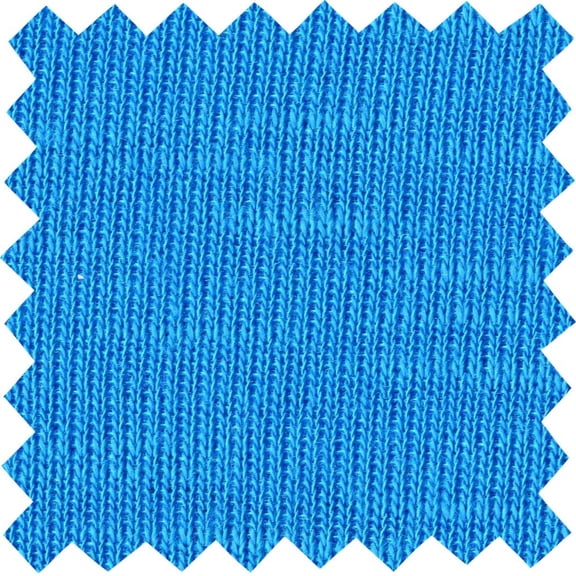Jersey Rib Hacci Slub Palm Knit Fabric - Soft Stretch Rayon Sewing Fabric (TURQ, 1.5"x1.5"SampleOfFabric)