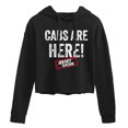 thumbnail image 1 of Jersey Shore - Cabs Are Here Women's Cropped Graphic Hoodie, 1 of 5