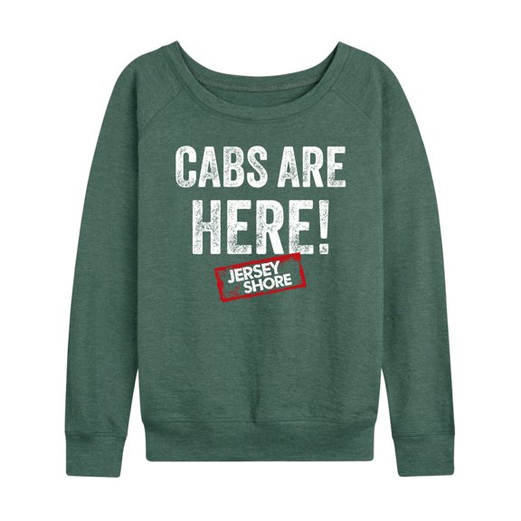 Jersey Shore - Cabs Are Here - Women's Lightweight French Terry Long Sleeve Shirt