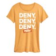 thumbnail image 1 of Jersey Shore - Deny Deny Deny - Women's Short Sleeve Graphic T-Shirt, 1 of 1