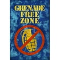 thumbnail image 1 of Jersey Shore Grenade Free Zone Blue TV Poster Print, Unframed Poster Wall Art Sold by ArtCom, 1 of 4