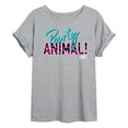 thumbnail image 1 of Jersey Shore - Party Animal - Juniors Ideal Flowy Muscle T-Shirt, 1 of 5