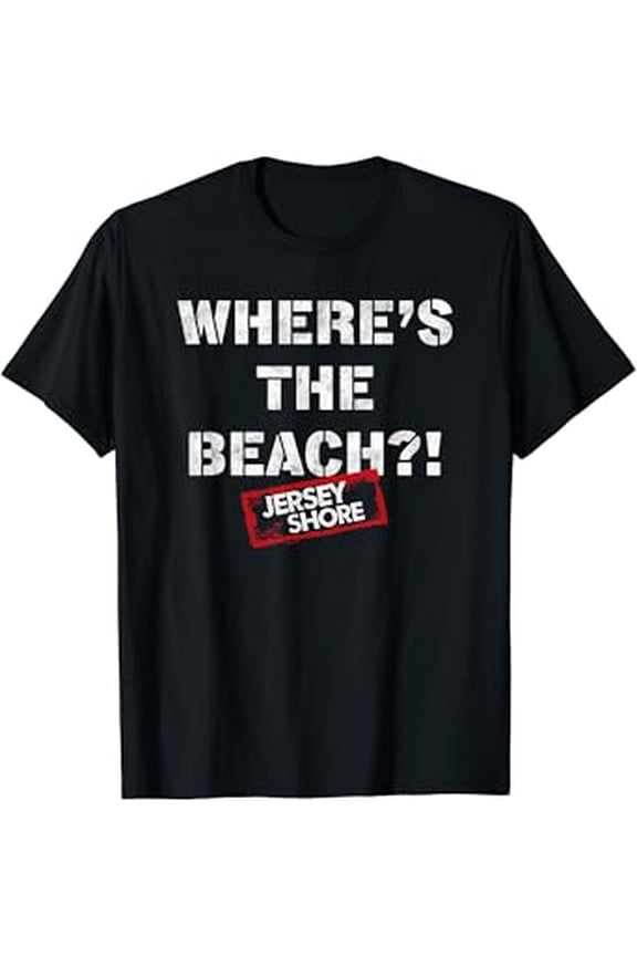 Jersey Shore - Where's The Beach T-Shirt