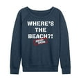 thumbnail image 1 of Jersey Shore - Wheres The Beach - Women's Lightweight French Terry Long Sleeve Shirt, 1 of 4